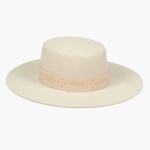 NWT LACK OF COLOR - THE SIERRA - GOLD - sz M 57cm - 100% wool